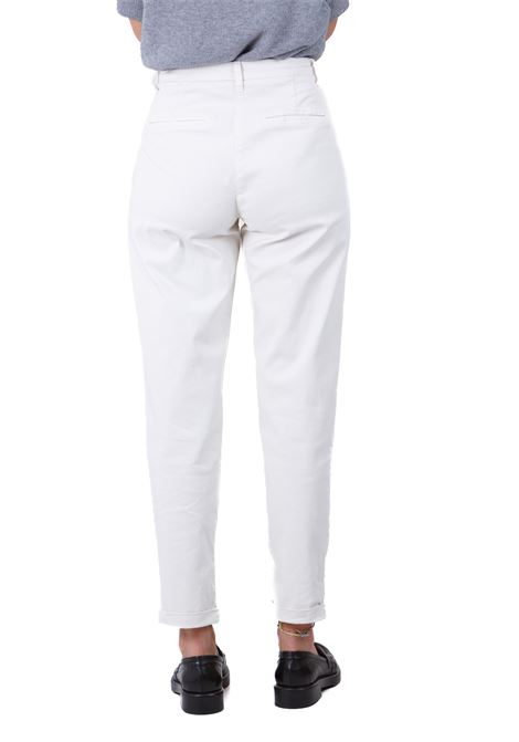 Pantaloni chino color milk MANILA GRACE | Pantaloni | P291CUMA606